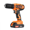 VEVOR Cordless Drill Driver, 1/2 inch Metal Chuck, Dual-Speed Variable, Drill Driver Kit with Lithium Battery and Charger, Belt Clip, for Wood and Metal Drilling, Screw Tightening or Loosening