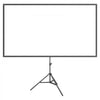 VEVOR Projector Screen with Stand, 100 Inch 16:9 4K 1080P HD Movie Screen, 170° Wide Viewing, Wrinkle-Free Projection Screen with Stable Tripod & Portable Bag for Home Theater, Immersive Movie Nights