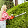 VEVOR Electric Hedge Trimmer, 1200 RPM, Cordless  Hedge Trimmer for Low Branch, 20V 2A Battery, Bush Trimmer with 20 in Dual Action Blade & Secure Design, Gardening Trimmer for Yard Lawn Care