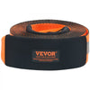 VEVOR Recovery Tow Strap 4" x 30', 46,500 lbs Break Strength, Triple Reinforced Loop Straps, Tree Saver, Off Road Towing and Recovery, Extreme Weather Resistance, Protective Sleeves & Storage Bag