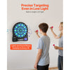 VEVOR Electronic Dart Board, LED-Illuminated Target Dartboard with 48 Games & 500+ Variations, Includes 6 Dart Shafts with Flights & 50 Soft Tips, Cricket Scoring LCD Screen - Supports Up to 8 Players