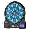 VEVOR Electronic Dart Board, LED-Illuminated Target Dartboard with 48 Games & 500+ Variations, Includes 6 Dart Shafts with Flights & 50 Soft Tips, Cricket Scoring LCD Screen - Supports Up to 8 Players