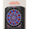 VEVOR Electronic Dart Board, 13.5" Target Dartboard with 45 Games & 474 Variations for Up to 8 Players, 6 Dart Shafts with Flights & 50 Soft Tips, Color LED Cricket Scoring Screen for Home Party Bar