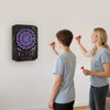 VEVOR Electronic Dart Board, 13.5" Target Dartboard with 45 Games & 474 Variations for Up to 8 Players, 6 Dart Shafts with Flights & 50 Soft Tips, Color LED Cricket Scoring Screen for Home Party Bar