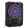 VEVOR Electronic Dart Board, 13.5" Target Dartboard with 45 Games & 474 Variations for Up to 8 Players, 6 Dart Shafts with Flights & 50 Soft Tips, Color LED Cricket Scoring Screen for Home Party Bar