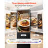 VEVOR 43 in Indoor Digital Signage Floor Standing Advertising Display Kiosk, WiFi HDMI/USB Input Android OS, 178° Wide View, LCD Touchscreen Interactive Monitor, Mobile Commercial Totem Poster
