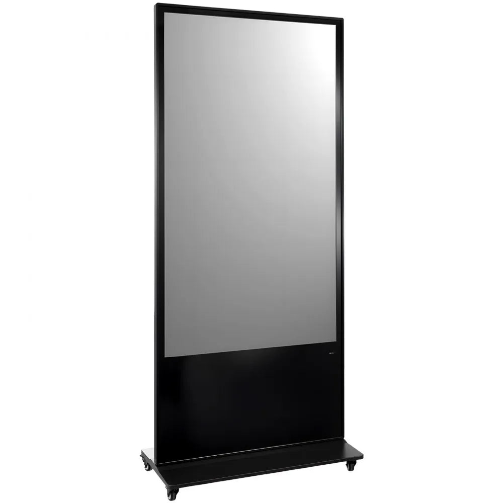 VEVOR 65 in Indoor Digital Signage 4K Floor Stand Advertising Display Kiosk, WiFi HDMI/USB Input Android OS, 178° Wide View, LCD Touchscreen Interactive Monitor, Mobile Commercial Totem Poster
