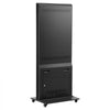 VEVOR 55 in Indoor Digital Signage 4K Floor Stand Advertising Display Kiosk, WiFi HDMI/USB Input Android OS, 178° Wide View, LCD Touchscreen Interactive Monitor, Mobile Commercial Totem Poster