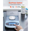 VEVOR Analytical Balance, 200 g x 0.001 g, High Precision Accuracy Lab Scale, 13 Units Electronic Digital Analytical Balance with Glass Draft Shield and Weighing Pan, for Laboratory Jewelry Pharmacy