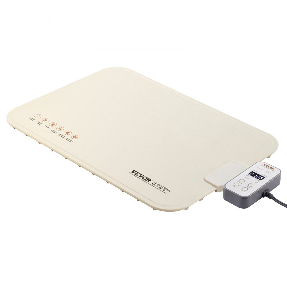 VEVOR Electric Warming Tray, Food Warming Mat for Buffet, Rollable & Portable Silicone Food Warmer with 4 Adjustable Temperature Settings, Auto Shut-Off & Child Lock, Perfect for Parties, Catering