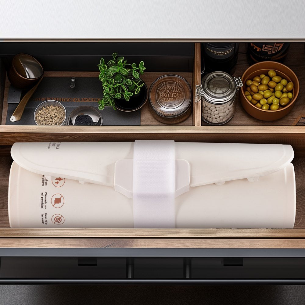 VEVOR Electric Warming Tray, Food Warming Mat for Buffet, Rollable & Portable Silicone Food Warmer with 4 Adjustable Temperature Settings, Auto Shut-Off & Child Lock, Perfect for Parties, Catering