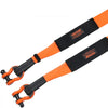 VEVOR Polyester Heavy Duty Tow Strap Recovery Kit 3" x 30 ft (MBS-36,000 lbs) Winch Strap, Triple Reinforced Loop, Snatch Strap + 2" Shackle Hitch Receiver + 3/4" D-Ring Shackles (2PCS) + Storage Bag