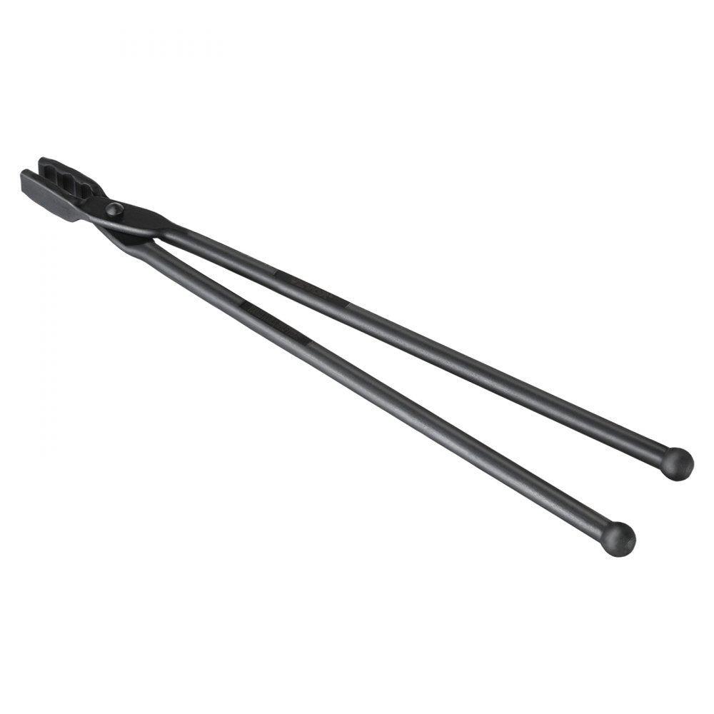 VEVOR Blacksmith Tongs, 18” Wolf Jaw Tongs, Carbon Steel Forge Tongs with A3 Steel Rivets, for Horseshoes, Curved Shapes, Block Forgings, for Beginner and Seasoned Blacksmiths and Bladesmiths