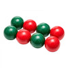 VEVOR Bocce Ball Set, 107 mm, with 8 Resin Balls, Pallino, Carrying Bag and Measuring Rope, Red and Green 2 Colors, for 2 to 8 Players, Bocce Ball Game Set for Beach, Lawn, Family Backyard, Outdoor