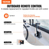 VEVOR Boat Throttle Control, 704-48205-P1 Top-Mounted Outboard Remote Control Box for Yamaha 4-Stroke, Marine Throttle Control Box with Power Trim Switch and 4.6 ft Harness with 5 Pin Connector