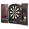 VEVOR Dartboard and Cabinet Set, Ready-to-Play Bundle Dartboard Cabinet Set, Hideaway Cabinet Features Electronic Scoring, Easy Assembly, Complete with All Accessories, Perfect for Cricket Games