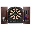VEVOR Dartboard and Cabinet Set, Ready-to-Play Bundle Dartboard Cabinet Set, Hideaway Cabinet Features Electronic Scoring, Easy Assembly, Complete with All Accessories, Perfect for Cricket Games