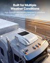 VEVOR Truck Air Conditioner, 12V 10000 BTU RV Rooftop AC Unit, 350 m³/h Airflow Cab Air Conditioner with Copper Evaporator, Quiet A/C Unit Fast Cooling for Semi Truck Trailer Motorhome Tractor Caravan
