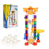 VEVOR Marble Run Set, 153 PCS with Motorized Elevator, with 30 Plastic Marbles, Marble Maze Building Block Brain Game, Educational Learning Race Track STEM Toys, for Kids, Boys, Girls Ages 3 + Years