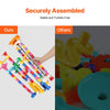 VEVOR Marble Run Set, 230 PCS with Motorized Elevator, with 15 Plastic Marbles, Marble Maze Building Block Brain Game, Educational Learning Race Track STEM Toys, for Kids, Boys, Girls Ages 3 + Years