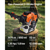 Gas Pole Saw 52CC 2-Stroke Extendable Cordless Tree Trimmer 14in Cutting Bar