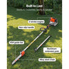 Gas Pole Saw 52CC 2-Stroke Extendable Cordless Tree Trimmer 14in Cutting Bar