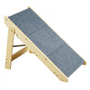 VEVOR Wooden Pet Steps, Convertible 2-in-1 Dog Staircase & Ramp for Access to Beds, Sofas, and Vehicles, Three-Step Design Supports Pets up to 150 lbs, Ideal for Small to Large Breeds