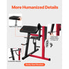 VEVOR Preacher Curl Machine, 2 in 1 Bicep Curl Machine and Triceps Extension Machine, Seated Arm Isolated Bicep Station, Strength Training Workout Weight Bench, Exercise Equipment for Home Gym