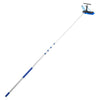 VEVOR Solar Panel Cleaning Kit, 26 ft, Water Fed Pole Kit with Cleaning Brush, Squeegee, Soap Dispenser, Extendable Aluminum Telescopic Pole, 180° Rotatable Brush Head, for Roof Mounted Solar Panels