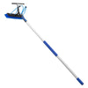 VEVOR Solar Panel Cleaning Kit, 26 ft, Water Fed Pole Kit with Cleaning Brush, Squeegee, Soap Dispenser, Extendable Aluminum Telescopic Pole, 180° Rotatable Brush Head, for Roof Mounted Solar Panels