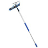 VEVOR Solar Panel Cleaning Kit, 26 ft, Water Fed Pole Kit with Cleaning Brush, Squeegee, Soap Dispenser, Extendable Aluminum Telescopic Pole, 180° Rotatable Brush Head, for Roof Mounted Solar Panels