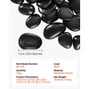 VEVOR Black River Rocks, 1-2 inch 15 lbs, Smooth & Polished Natural Pebble Stones, Decorative Garden Landscaping Stones, Paving Plant Rocks for Fish Tank, Flower Pots, Water Fountains, Pathways, Backyard