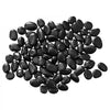 VEVOR Black River Rocks, 1-2 inch 15 lbs, Smooth & Polished Natural Pebble Stones, Decorative Garden Landscaping Stones, Paving Plant Rocks for Fish Tank, Flower Pots, Water Fountains, Pathways, Backyard