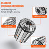 VEVOR 25 pcs ER32 Collet Set, 1/16''-13/16'', ER32 Spring Collet Chuck Set, 0.0006"/15 μm TIR Lathe Chuck Tool with 25 Labeled Storage Boxes, for CNC Engraving Machine Milling Lathe Tool Drill Press
