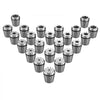 VEVOR ER40 Collet Set 1/8"-1" 23 Piece ER40 Spring Collet Chuck Set, for CNC Milling Machines & Drill Presses, 0.0006" TIR High Concentricity, Precision Lathe Chuck Tool with Storage Case, Alloy Steel