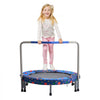 VEVOR 36" Kids Trampoline, 3FT Indoor Outdoor Trampoline, Foldable Mini Trampoline with Handle, Rebounder Trampoline for Toddlers, Birthday Gift for 3+ Years Children, Boys Girls for Fun, Bule