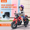 VEVOR Kids Ride On Motorcycle, 12V Battery Powered Electric Motorcycle with Speed Up to 3mph, Detachable Training Wheels, Headlight, LED Light, Music, Bluetooth, Gift for Children Boys Girls Aged 3-4