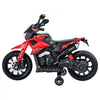 VEVOR Kids Ride On Motorcycle, 12V Battery Powered Electric Motorcycle with Speed Up to 3mph, Detachable Training Wheels, Headlight, LED Light, Music, Bluetooth, Gift for Children Boys Girls Aged 3-4