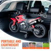 VEVOR Kids Ride On Motorcycle, 6V Battery Powered Electric Motorcycle with Speed Up to 3mph, Detachable Training Wheels, Headlight, LED Light, Music, Bluetooth, Gift for Children Boys Girls Aged 3-4