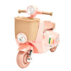 VEVOR Kids Ride On Motorcycle, 6V Battery Powered Electric Motorcycle Trike with Speed Up to 2mph, Headlight, LED Light, Music, Bluetooth, Basket, 3 Wheel Ride on Toys for Children Boys Girls Aged 3-4