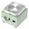 VEVOR Mini Pottery Wheel, 0-320RPM Adjustable Speed Detachable Basin Forming Machine, 2.56in/3.94in 2 Turntables Electric Ceramic Wheel Machine, 18pcs Accessories, for Art Craft Work Home DIY, Green