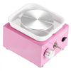 VEVOR Mini Pottery Wheel, 0-320RPM Adjustable Speed Detachable Basin Forming Machine, 2.56in/3.94in 2 Turntables Electric Ceramic Wheel Machine, 18pcs Accessories, for Art Craft Work Home DIY, Pink