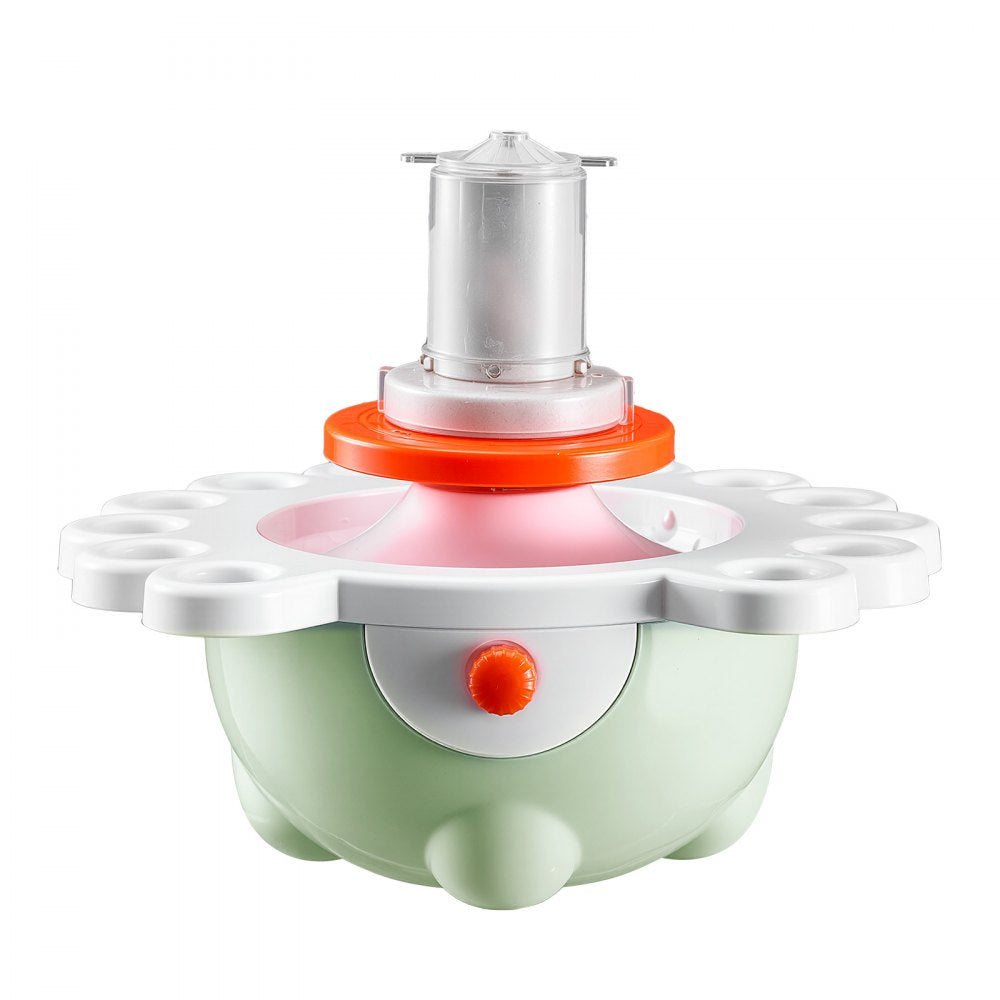 VEVOR Mini Pottery Wheel, 2 in and 3 in Turntables, Adjustable Speed, Electric Clay Wheel for Kids and Beginners, Complete Pottery Set with Clay Sculpting Tools, Gift for Boys and Girls, Green