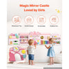 VEVOR Wall Busy Board, 14-in-1 Castle Montessori Sensory Activity Panels, Learning Activity Center for Daycare, Classroom, Playroom, and Home, Sturdy Wooden Educational Toys, with Mounting Hardware