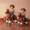 VEVOR Ride On Horse, Riding Pony Toys for Kids, No Battery Required, Smooth Wheels with Anti-Roll Stop Ring, Upgraded Raised Seat, Handles, Sturdy Pedals, 176 lbs Max Load Capacity for Ages 6+