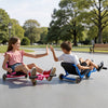 VEVOR Ride on Scooter 150 lbs Swing Side-to-Side for Amazing Riding Pink, for Ages 4+, Powered by Zig-Zag Motion, Ride on Toy with 3 Adjustable Length, Brake Lever, Hard Surface Indoor & Outdoor