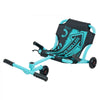 VEVOR Ride on Scooter 150 lbs Swing Side-to-Side for Amazing Riding Green, for Ages 4+, Powered by Zig-Zag Motion, Ride on Toy with 3 Adjustable Length, Hand Brake, for Hard Surface Indoor & Outdoor