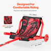VEVOR Ride on Scooter, Load Capacity of 132 lbs, Swing Side-to-Side for Amazing Ride Powered by Zig-Zag Motion, Ride on Drifting Toy for Ages 4+, Rides on Any Hard Surface for Indoor & Outdoor, Red