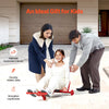 VEVOR Ride on Scooter, Load Capacity of 198 lbs, Swing Side-to-Side for Amazing Ride Powered by Zig-Zag Motion, Ride on Drifting Toy for Ages 10+, Rides on Any Hard Surface for Indoor & Outdoor, Red