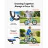 VEVOR Kids Bike, 16 Inches BMX Style Children Bicycle, Rider Height 3.28 ft - 4.27 ft, Training Wheels Included, Sturdy and Easy to Assemble, Toddler Bike for Boys & Girls Learning to Ride, Blue